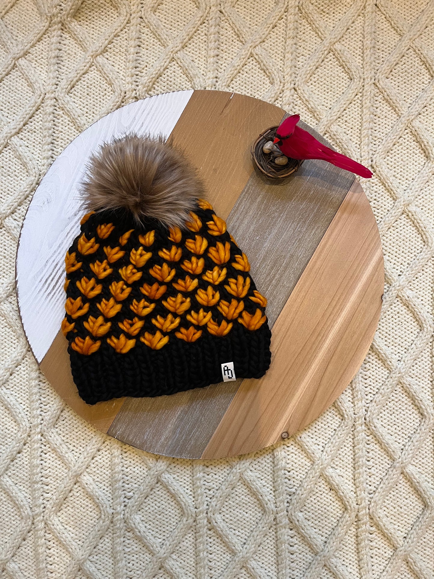 Adult Lotus Beanie - PANTHER PRIDE